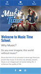 Mobile Screenshot of musictimeschool.com.au